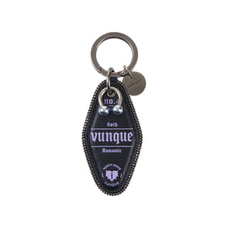 Goth Romantic Leather Charm Purple