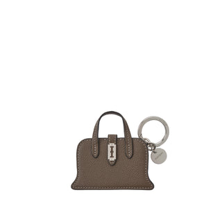 Toque Flat Charm Burn Brown