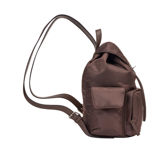 Hey Double Pocket Backpack M Choco Brown