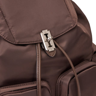 Hey Double Pocket Backpack M Choco Brown