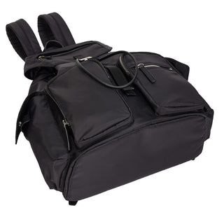 Hey Double Pocket Backpack L Black