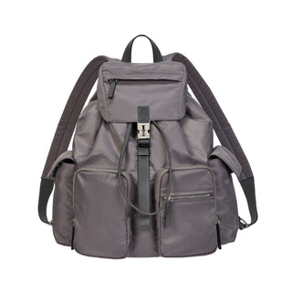 Hey Double Pocket Backpack L Grey