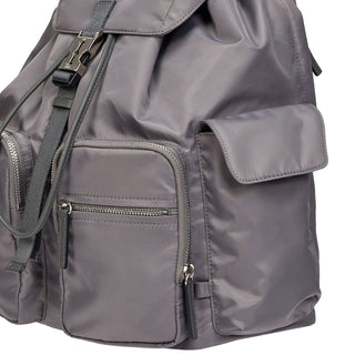 Hey Double Pocket Backpack L Grey