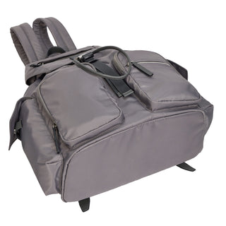 Hey Double Pocket Backpack L Grey