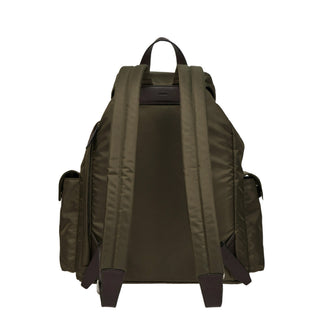 Hey Double Pocket Backpack L Khaki