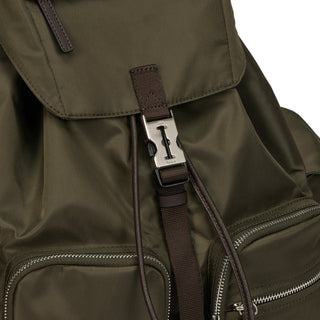 Hey Double Pocket Backpack L Khaki