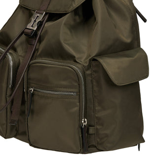 Hey Double Pocket Backpack L Khaki