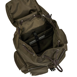 Hey Double Pocket Backpack L Khaki