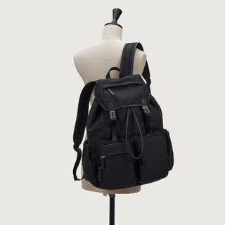 [予約販売/12月上旬入荷] Hey Double Pocket Cordura Backpack XL Black