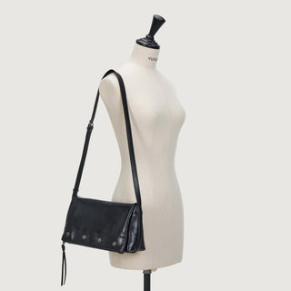 [予約販売/1月下旬入荷] Perfec Button Up Flap Cross S Black