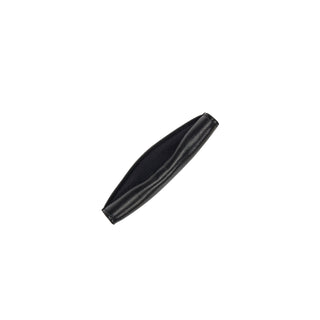 Halfmoon Round Photo Card Wallet Black