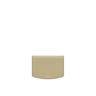 Halfmoon Round Photo Card Wallet Sage Green