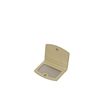 Halfmoon Round Photo Card Wallet Sage Green
