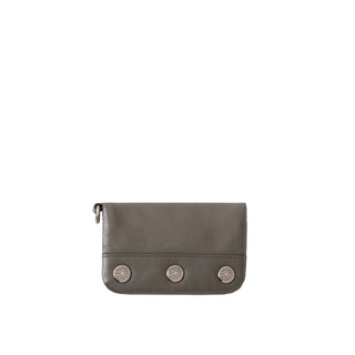 [予約販売/10月下旬入荷] Perfec Button Up Padding Card Wallet Ash Khaki