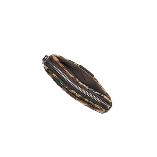Perfec Compact Key Holder Jacquard Card Wallet Floral