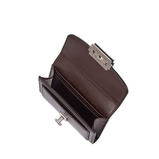Occam Ring Card Wallet Choco Brown