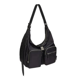 Hey Double Pocket Hobo M Black