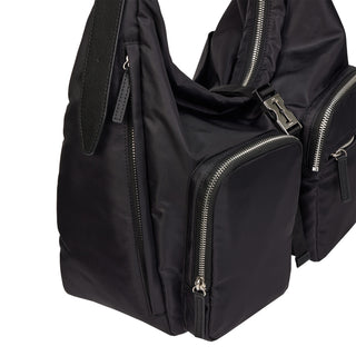 Hey Double Pocket Hobo M Black