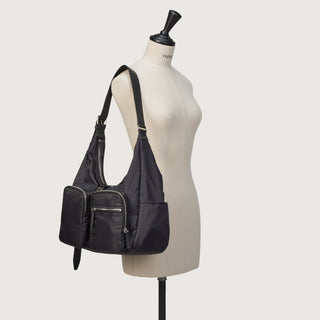 Hey Double Pocket Hobo M Black