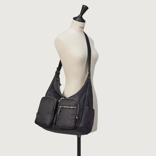 Hey Double Pocket Hobo M Black
