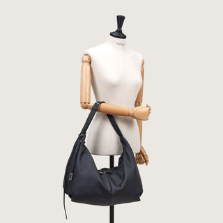 [予約販売 /10月上旬] Halfmoon Groovy Hobo L Black