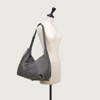 [予約販売 /10月上旬] Halfmoon Groovy Hobo L Shadow Grey