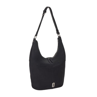 [予約販売/11月下旬入荷] Halfmoon Pebble Hobo L Black