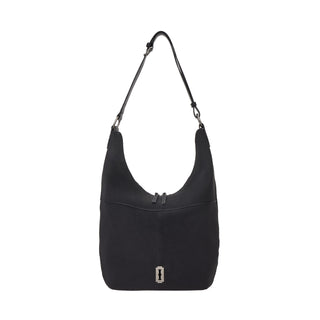 [予約販売/11月下旬入荷] Halfmoon Pebble Hobo L Black