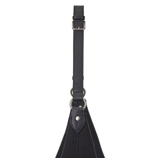 [予約販売/11月下旬入荷] Halfmoon Pebble Hobo L Black