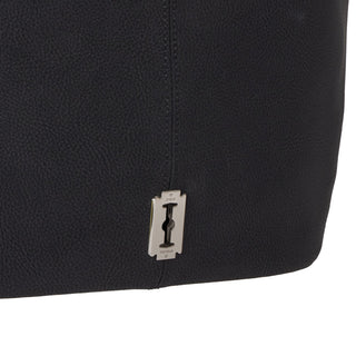 [予約販売/11月下旬入荷] Halfmoon Pebble Hobo L Black