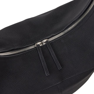 [予約販売/11月下旬入荷] Halfmoon Pebble Hobo L Black