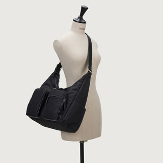 [予約販売/12月上旬入荷] Hey Double Pocket Cordura Hobo M Black