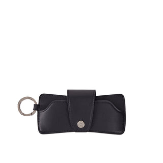 Wave Chain Sunglasses Case Black