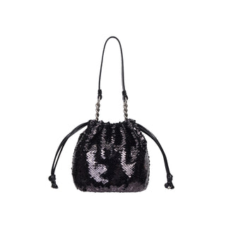 [予約販売/12月中旬入荷] Spangle Pouch Black