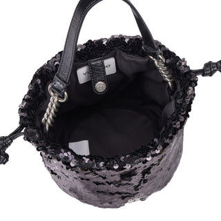 [予約販売/12月中旬入荷] Spangle Pouch Black