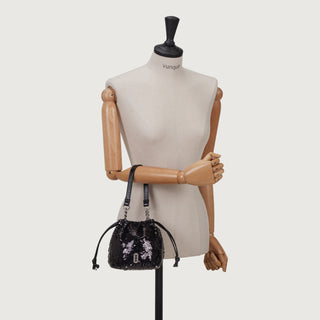 [予約販売/12月中旬入荷] Spangle Pouch Black