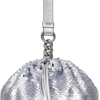 [予約販売/12月中旬入荷] Spangle Pouch Silver