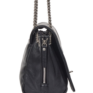 [予約販売/10月下旬入荷] Perfec Flap Chain Shoulder M Black