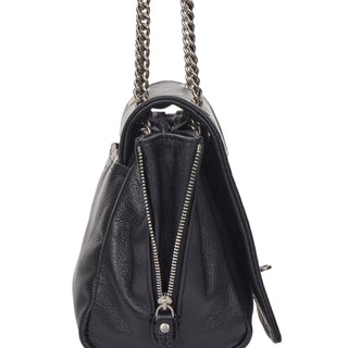 [予約販売/10月下旬入荷] Perfec Flap Chain Shoulder M Black