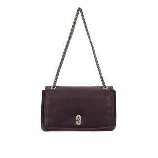 [予約販売/10月下旬入荷] Perfec Flap Chain Shoulder M Plum Wine
