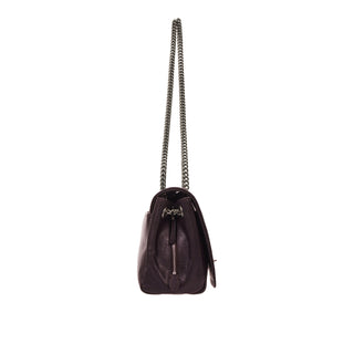 [予約販売/10月下旬入荷] Perfec Flap Chain Shoulder M Plum Wine