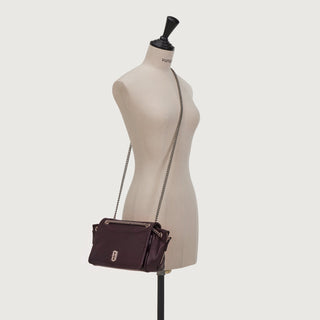 [予約販売/10月下旬入荷] Perfec Flap Chain Shoulder M Plum Wine