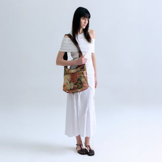 [予約販売 / 9月中旬] Perfec Bunny Long Jacquard Shoulder L Floral