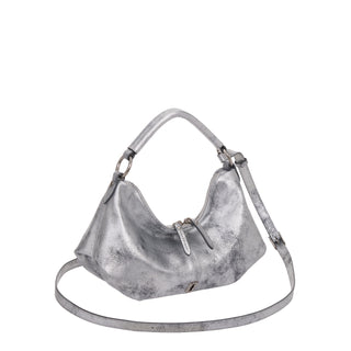 Halfmoon Attache Shoulder S Vintage Silver