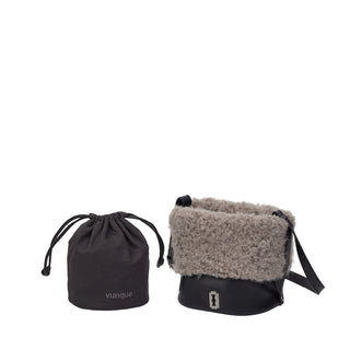 [予約販売/12月中旬入荷] Perfec Fuzzy Shoulder S Black