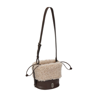 [予約販売/12月中旬入荷] Perfec Fuzzy Shoulder S Brown