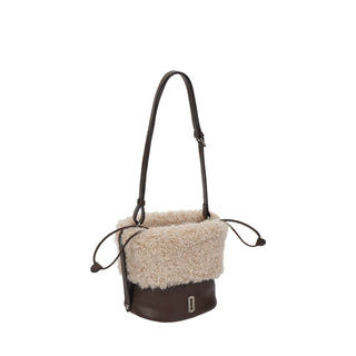 [予約販売/12月中旬入荷] Perfec Fuzzy Shoulder S Brown