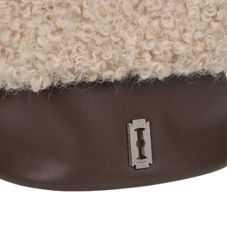 [予約販売/12月中旬入荷] Perfec Fuzzy Shoulder S Brown