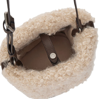 [予約販売/12月中旬入荷] Perfec Fuzzy Shoulder S Brown