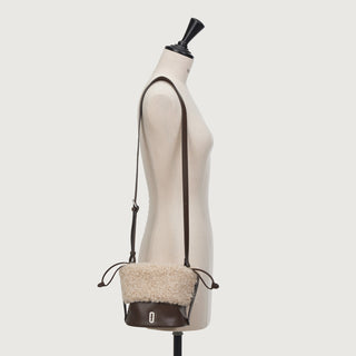 [予約販売/12月中旬入荷] Perfec Fuzzy Shoulder S Brown